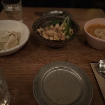 Mokyo - Corn Dumplings, Noodle, Gumbo - Korean Near Me - New York, New York Mokyo - Corn Dumplings, Noodle, Gumbo - Korean Near Me - New York, New York
