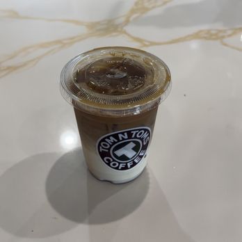 Tom N Toms coffee - Lavender Oat milk latte - Coffee & Tea Near Me - Dallas, Texas Tom N Toms coffee - Lavender Oat milk latte - Coffee & Tea Near Me - Dallas, Texas
