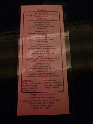 Menu photo 3 Nothing Really Matters New York, NY Menu photo 3 Nothing Really Matters New York, NY