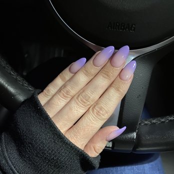 Coco Luxe Nails - Ombré for Valentine's Day by Kim :) - Eyelash Service Near Me - Santa Monica, California