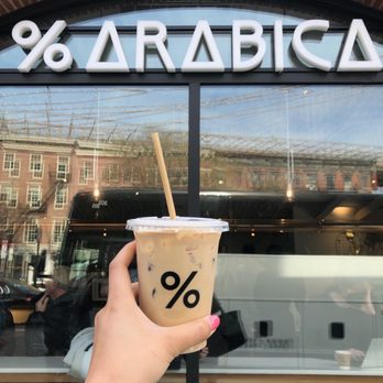 % Arabica - My friends hand - Coffee & Tea Near Me - Brooklyn, New York