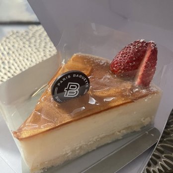 Paris Baguette - a piece of cheesecake with strawberries - Bakeries Near Me - Northvale, New Jersey Paris Baguette - a piece of cheesecake with strawberries - Bakeries Near Me - Northvale, New Jersey