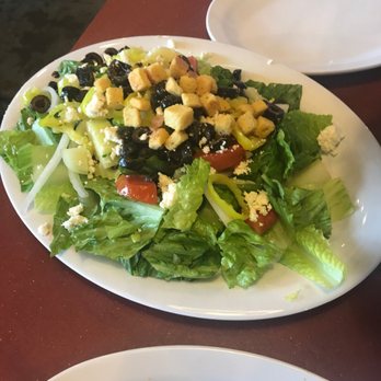Enzo's Pizza - Greek salad - Pizza Near Me - Durham, North Carolina