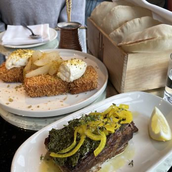 ilili DC - Smoked Lamb Belly, Grandma Marie's Lebanese Toast - Lebanese Near Me - Washington, DC, District of Columbia