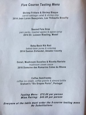 Menu photo 6 The Richmond San Francisco, CA