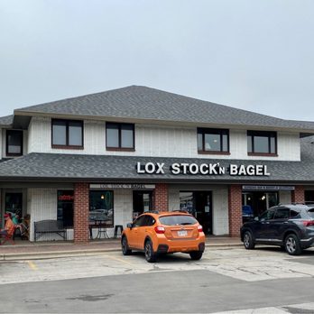 Lox Stock'n Bagel - cars parked in front of the building - Coffee & Tea Near Me - Green Bay, Wisconsin Lox Stock'n Bagel - cars parked in front of the building - Coffee & Tea Near Me - Green Bay, Wisconsin