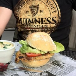 Jekyll & Hyde's - Shrimp Burger