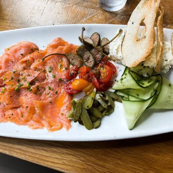 The Dearborn - Salmon Gravlax [ small plate ]  IG: 4Jeffer_ - New American Near Me - Chicago, Illinois
