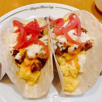 Meyers Manx Cafe - Evan Meyer's Breakfast Tacos - New American Near Me - Los Angeles, California