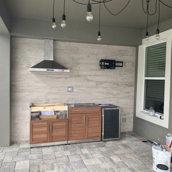 JK & R Construction Inc - Installed tile wall, hood and tv mount - General Contractors Near Me - Orlando, Florida JK & R Construction Inc - Installed tile wall, hood and tv mount - General Contractors Near Me - Orlando, Florida
