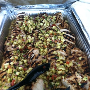 Chouinard's Cuisine - Catering portion of tropical chicken - Caterers Near Me - Clearwater, Florida Chouinard's Cuisine - Catering portion of tropical chicken - Caterers Near Me - Clearwater, Florida