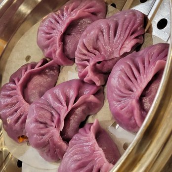 Masterpiece - Purple potato steamed dumplings - Szechuan Near Me - Duluth, Georgia