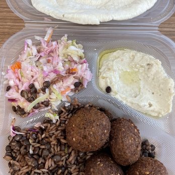 Daily Bread - Falafel Platter - Mediterranean Near Me - Miami, Florida