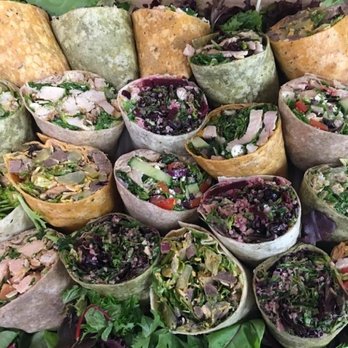 Fresh FueLL - a platter of wraps of different foods - Salad Near Me - Lindsay, Ontario Fresh FueLL - a platter of wraps of different foods - Salad Near Me - Lindsay, Ontario