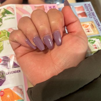 Versailles Salon and Day Spa - Lynsey did my fill and this beautiful purple color . - Day Spas Near Me - Tracy, California