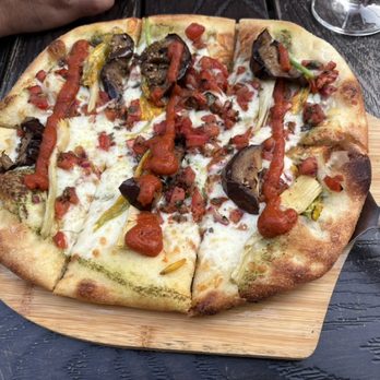 Savona's - Veggie Flatbread - Italian Near Me - Hudson, New York