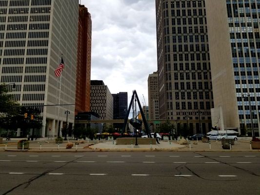 Monument to Joe Louis “The Fist” by null