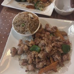 China Cook - K21. Black Pepper F04. Chicken Fried Rice