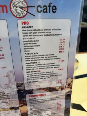 Menu photo 2 Namnam Cafe Louisville, KY