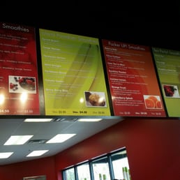 Menu board Menu board