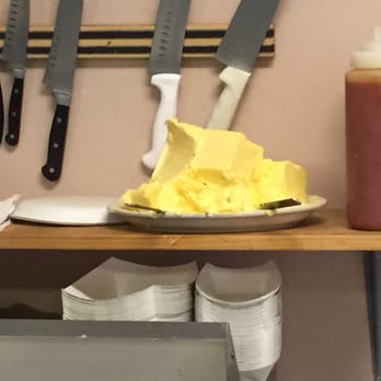 The Grill - No trans fats here.  You know you're getting great country cooking when they go through this much butter. - Beer Bar Near Me - Charleston, West Virginia