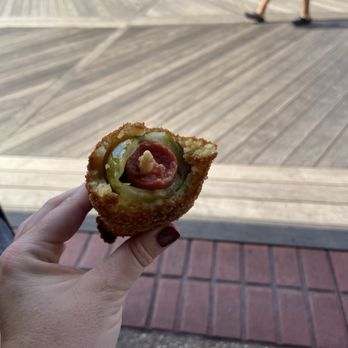 Blue Ribbon Corn Dogs - Pickle dog - Hot Dogs Near Me - Orlando, Florida