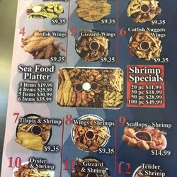 Golden Hooks - Menu