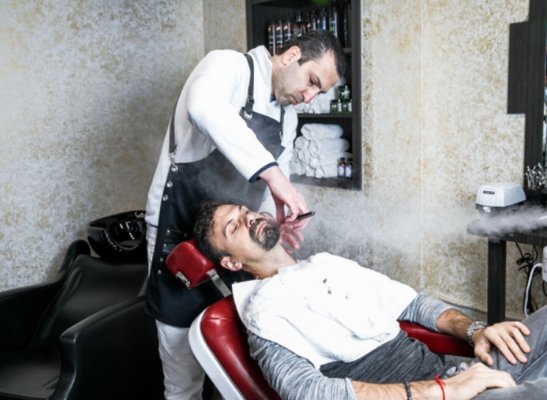 Barber Shave Gallery - Every barber at Master Class Barber NYC is committed to keeping up with and improving on current men’s haircut and beard trends. If you’ve seen a style in a show, magazine, or social media site that you absolutely love, we’ve got you covered. Using breaking-edge styling techniques or old-school barbering methods we are able to take your vision and make it a reality.