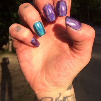 Perfect Nails ll - Fresh holo nails by Andy - Nail Salons Near Me - Bridgton, Maine Perfect Nails ll - Fresh holo nails by Andy - Nail Salons Near Me - Bridgton, Maine
