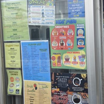 Joe Beans - Flavors list - Cafes Near Me - Lynchburg, Virginia
