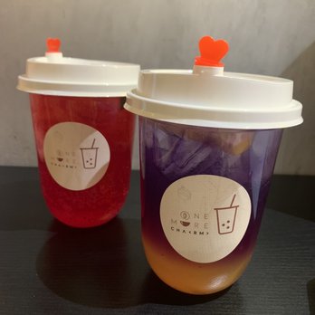 One More Charm - Butterfly Fizz (Non Caffeine) & Sparkling Lady - Thai Near Me - Brooklyn, New York