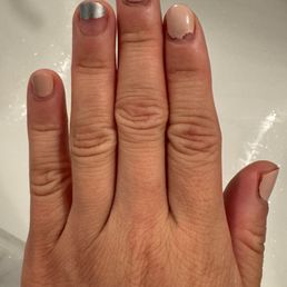 Got manicure on Friday. By the following Wednesday it was chipping. Got manicure on Friday. By the following Wednesday it was chipping.