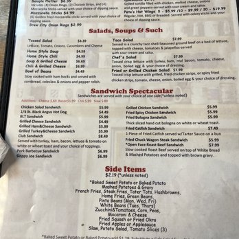 Uncle Petes Home Cooking - Menu - American Near Me - Lebanon, Tennessee Uncle Petes Home Cooking - Menu - American Near Me - Lebanon, Tennessee