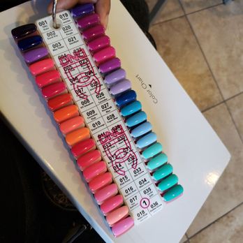 Happiest Nails & Spa - All kinds of colors!!! - Nail Salons Near Me - Oceanside, California