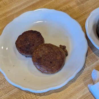 The Original Pancake House - Sausage patties. - Breakfast & Brunch Near Me - Alpharetta, Georgia The Original Pancake House - Sausage patties. - Breakfast & Brunch Near Me - Alpharetta, Georgia