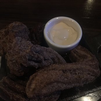 Bosscat Kitchen & Libations - Red velvet churros - New American Near Me - Irvine, California Bosscat Kitchen & Libations - Red velvet churros - New American Near Me - Irvine, California