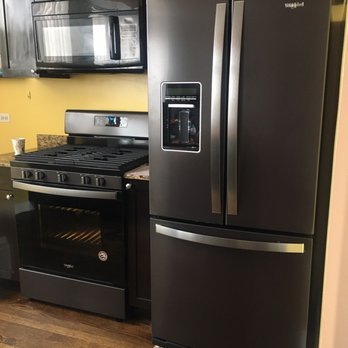 Abt - Whirlpool Fridge and gas Range - Electronics Near Me - Glenview, Illinois