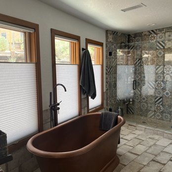 Soul Decor - Master bath - Shades & Blinds Near Me