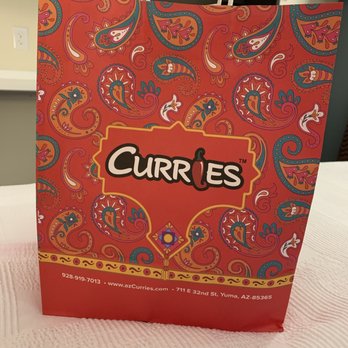 Curries Indian Restaurant & Bar - Fun bag! - Indian Near Me - Yuma, Arizona
