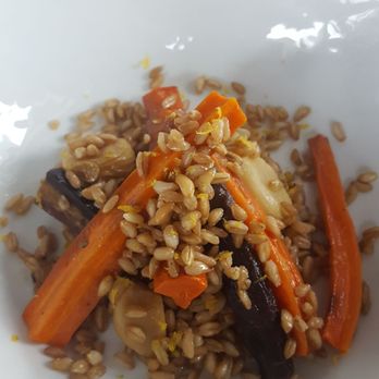 Stella's - Carrots with farro. - New American Near Me - De Pere, Wisconsin