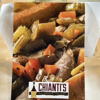 Chianti's Pizza & Pasta - The photo of the table tent. - Italian Near Me - Longwood, Florida