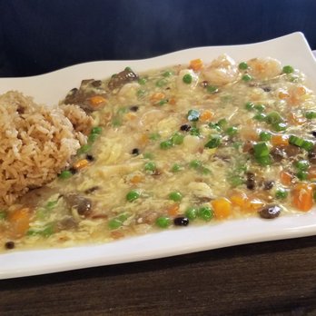 TK Wu - Shrimp lunch with fried rice - Chinese Near Me - Ann Arbor, Michigan