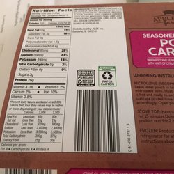 ALDI - Nutrition info for carnitas