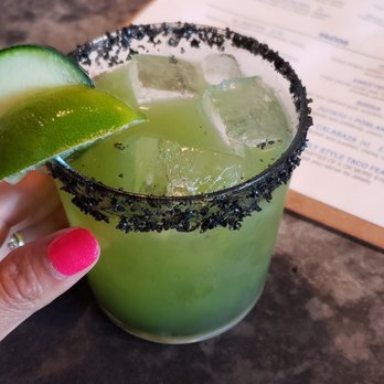 Casa Azul - Second down on the margarita menu. If you don't like sweet drinks, you will love this margarita!! - Tacos Near Me - Buffalo, New York