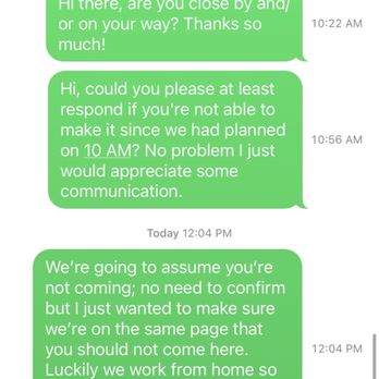 ThisTVPro - He didn't even have the courtesy to let us know he wasn't coming. - TV Mounting Near Me