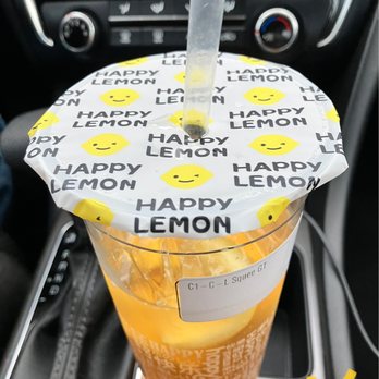 Happy Lemon - freshly squeezed lemon green tea. classic. - Coffee & Tea Near Me - Stockton, California Happy Lemon - freshly squeezed lemon green tea. classic. - Coffee & Tea Near Me - Stockton, California