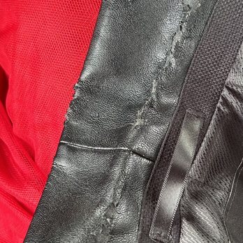 G&G Tailors - After just one hour of using it this is how the collar looked. On our way to pick up the other jacket. - Sewing & Alterations Near Me - Brea, California