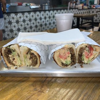 Los Tres Golpes - OG Chopped Cheese Sandwich - Dominican Near Me - Orlando, Florida Los Tres Golpes - OG Chopped Cheese Sandwich - Dominican Near Me - Orlando, Florida