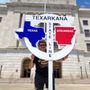 Photo of Texas / Arkansas State Line