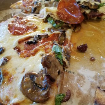 Putah Creek Cafe - Italian combo pizza, extra cheese! A bit greasy but what good pizza isn't? - Breakfast & Brunch Near Me - Winters, California Putah Creek Cafe - Italian combo pizza, extra cheese! A bit greasy but what good pizza isn't? - Breakfast & Brunch Near Me - Winters, California